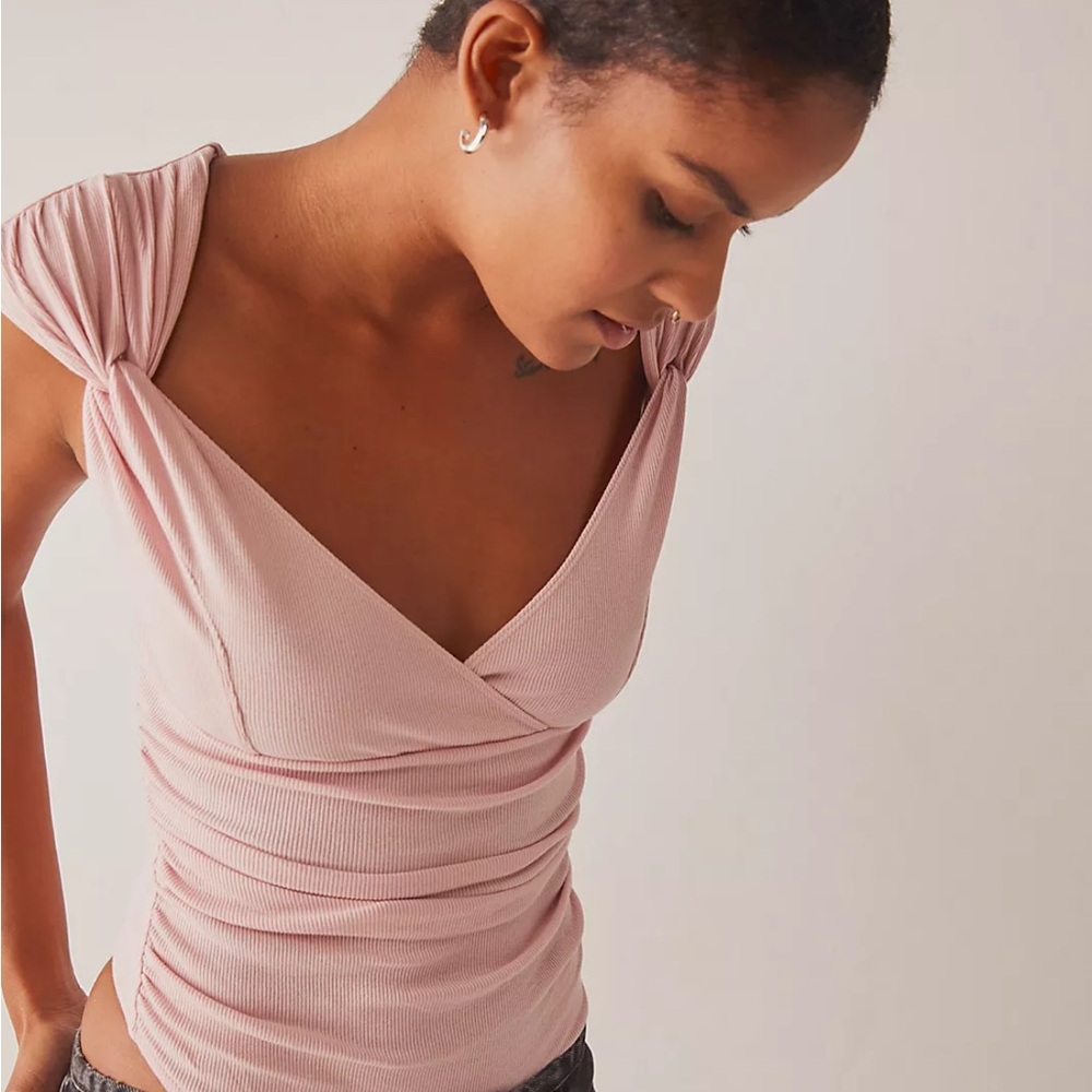 Free people Blush Pink Bodysuit